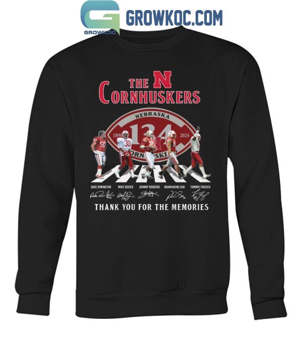 Nebraska Cornhuskers 134 Seasons 1890-2024 T-Shirt