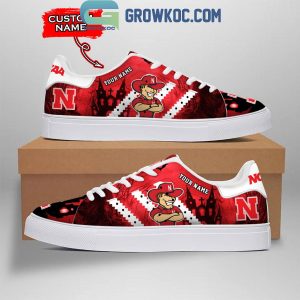 Nebraska Cornhuskers Football Team 2024 Personalized Stan Smith Shoes