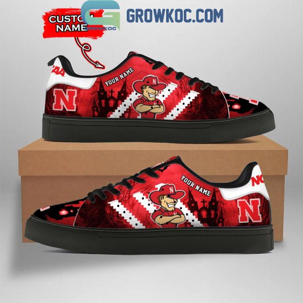 Nebraska Cornhuskers Football Team 2024 Personalized Stan Smith Shoes