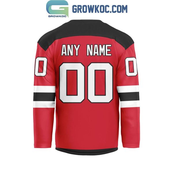 New Jersey Devils Be The Fighter 2024 Home Personalized Hockey Jersey