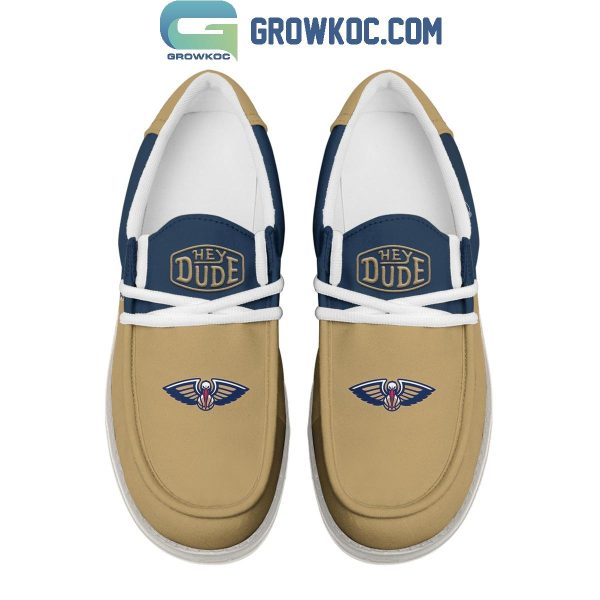 New Orleans Pelicans 2024 Personalized Hey Dude Shoes