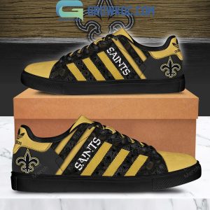 New Orleans Saints Throwback Vintage 2024 Stan Smith Shoes