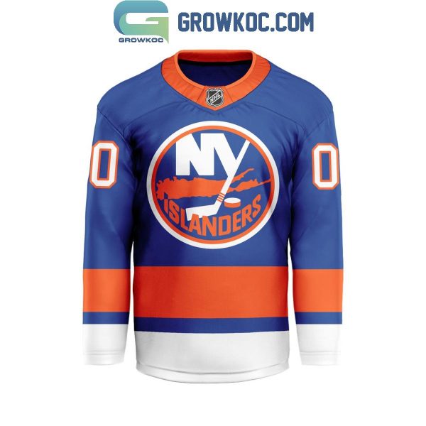 New York Islanders Be The Fighter 2024 Home Personalized Hockey Jersey