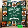 New York Giants G-Men Est. 1925 Halloween Personalized Fleece Blanket Quilt