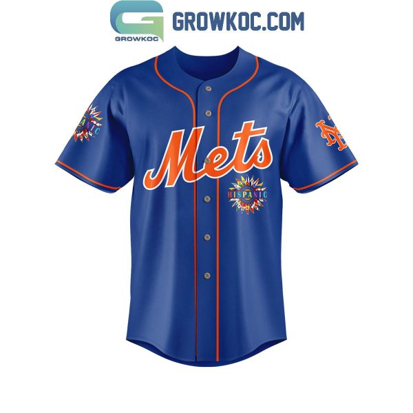 New York Mets Hispanic Heritage Night 2024 Personalized Baseball Jersey