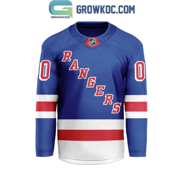 New York Rangers Be The Fighter 2024 Home Personalized Hockey Jersey