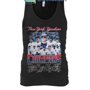 New York Yankees 2024 AL East Division Champs Back To Back To Back T-Shirt