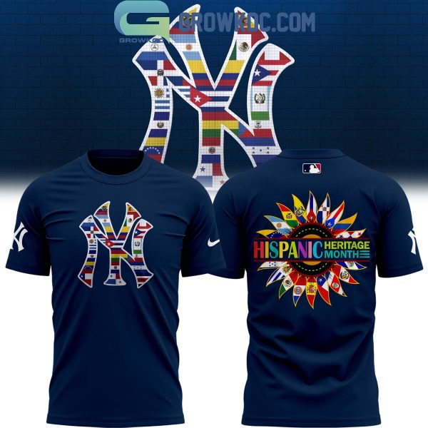 New York Yankees 2024 Happy Hispanic Heritage Month Hoodie T-Shirt