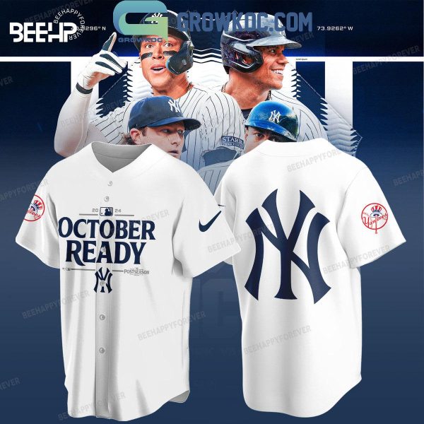 New York Yankees 2024 October Ready Baseball Jersey