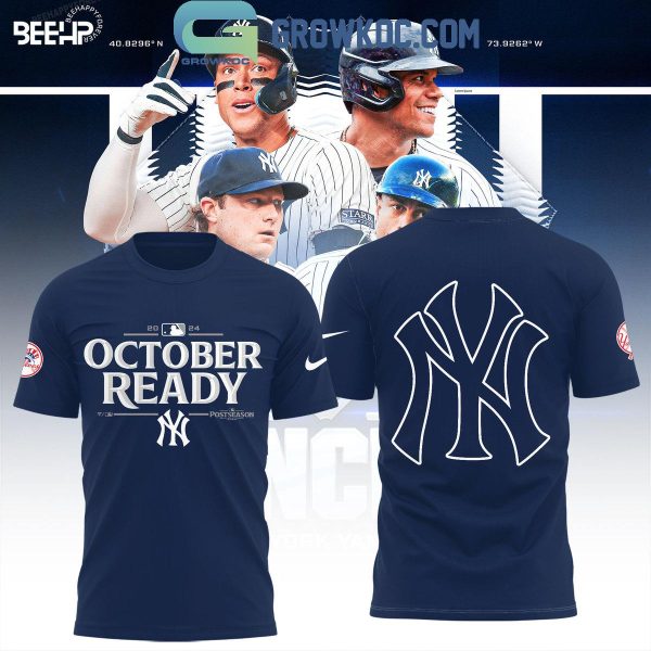 New York Yankees 2024 October Ready Hoodie T-Shirt