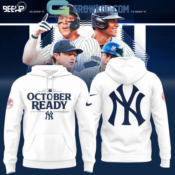 New York Yankees 2024 October Ready Hoodie T-Shirt