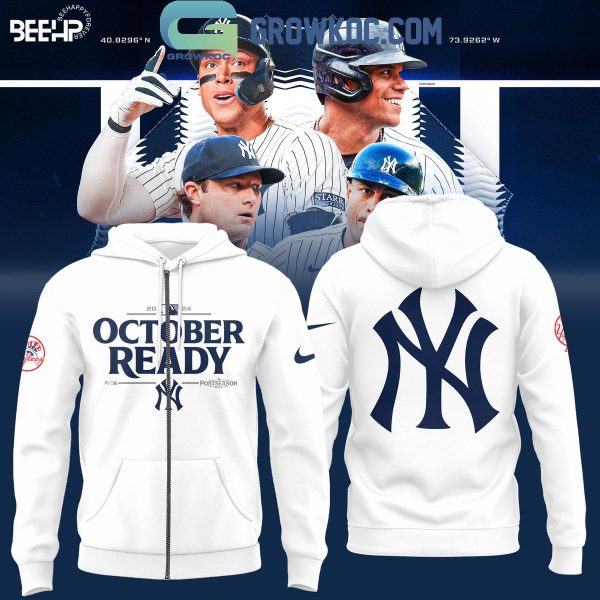 New York Yankees 2024 October Ready Hoodie T-Shirt