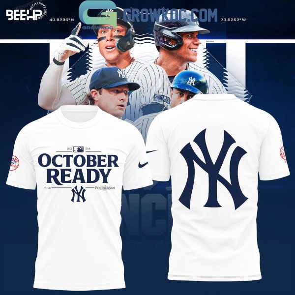 New York Yankees 2024 October Ready Hoodie T-Shirt