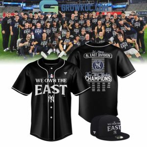 New York Yankees AL East Division Champions 2024 Baseball Jersey