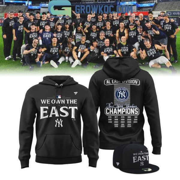 New York Yankees AL East Division Champions 2024 Hoodie T-Shirt