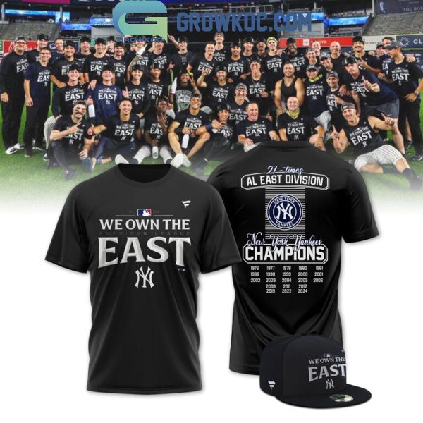 New York Yankees AL East Division Champions 2024 Hoodie T-Shirt