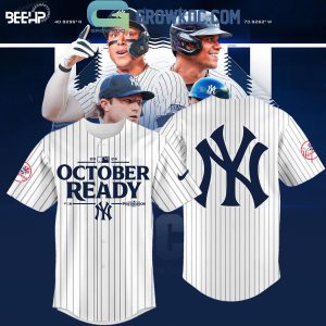 New York Yankees October Ready 2024 Stripe Version Baseball Jersey