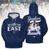 New York Yankees October Ready American League East Division Champs Hoodie T-Shirt