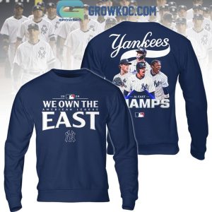 New York Yankees We Own The West American League 2024 Hoodie T-Shirt