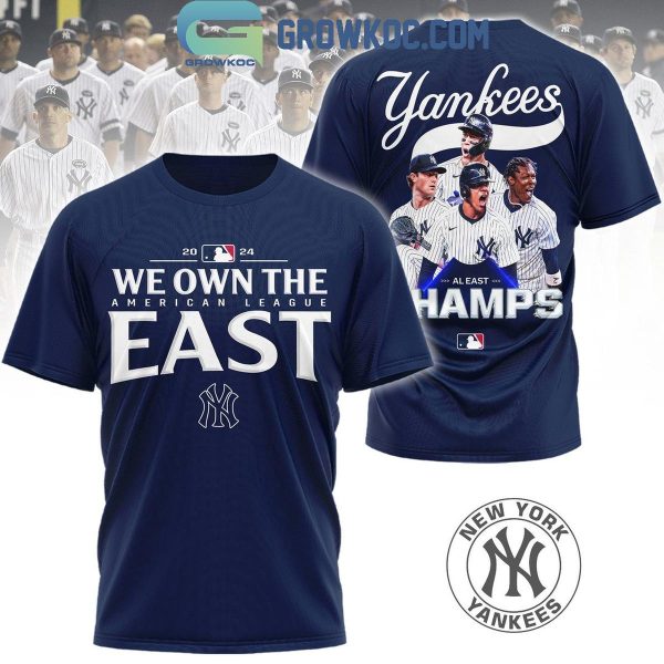 New York Yankees We Own The West American League 2024 Hoodie T-Shirt