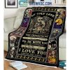 Nightmare Before Christmas The Day I Met You True Love Fleece Blanket Quilt