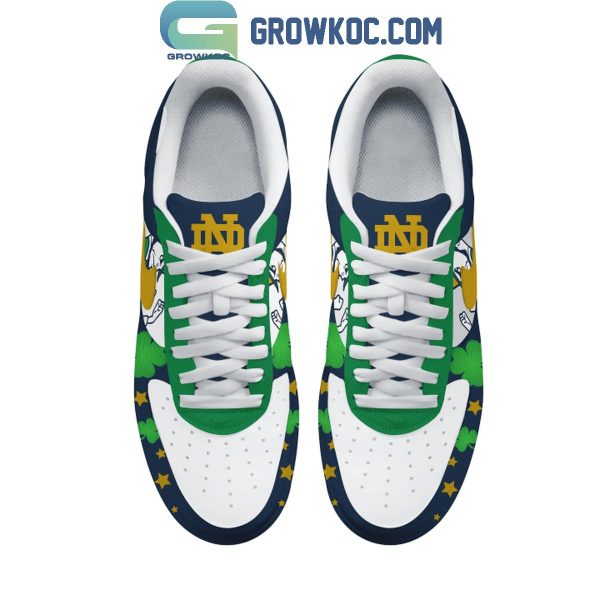 Notre Dame Fighting Irish Festive Design 2024 Air Force 1 Shoes