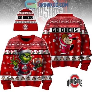 Ohio State Buckeyes Christmas Go Bucks 2024 Ugly Sweater