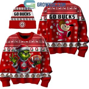 Ohio State Buckeyes Christmas Go Bucks 2024 Ugly Sweater