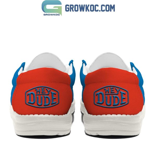 Oklahoma City Thunder 2024 Personalized Hey Dude Shoes