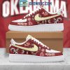 Oregon Ducks Football Festive Design 2024 Air Force 1 Shoes