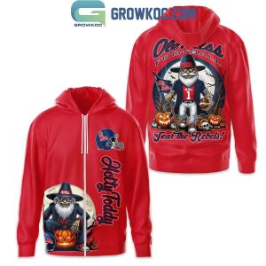 Ole Miss Rebels Football Hotty Toddy Fear The Rebels Hoodie T-Shirt