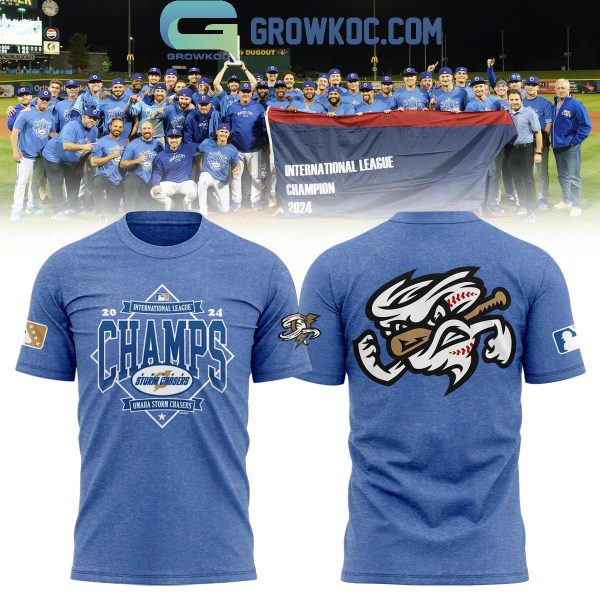 Omaha Storm Chasers 2024 International Leagues Champions Hoodie T-Shirt