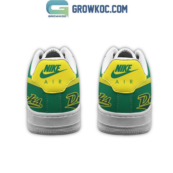 Oregon Ducks Football Festive Design 2024 Air Force 1 Shoes