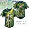 Oregon Ducks I Am A Die Hard Fan No Approval Is Required Baseball Jersey