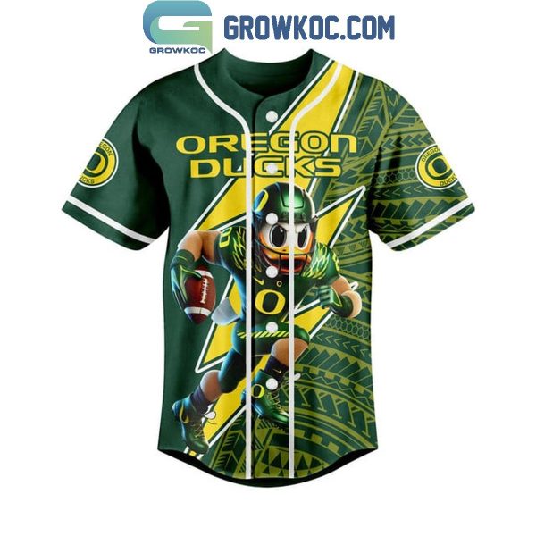 Oregon Ducks I Am A Die Hard Fan No Approval Is Required Baseball Jersey