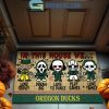 Oregon Ducks In This House We Love Halloween Horror Movies Doormat