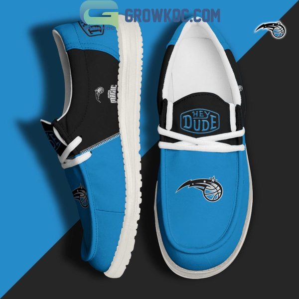 Orlando Magic 2024 Personalized Hey Dude Shoes