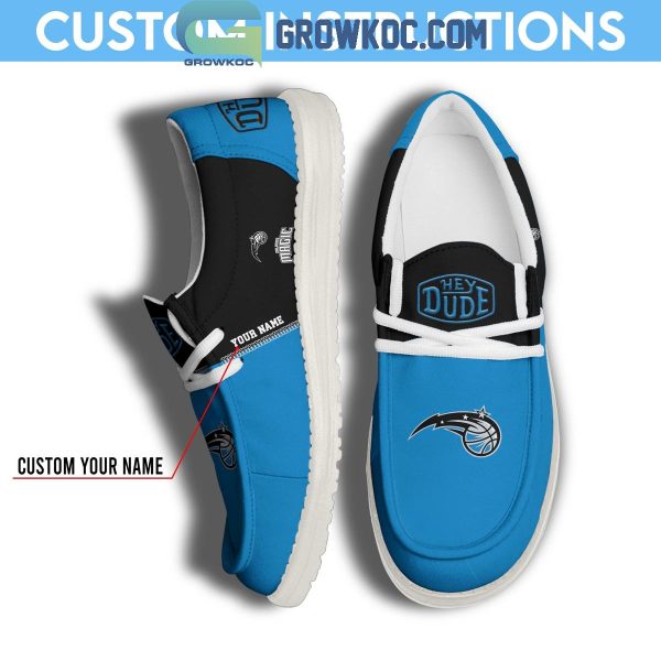 Orlando Magic 2024 Personalized Hey Dude Shoes