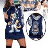 Notre Dame Fighting Irish Never Underestimate A Woman Love Football Hoodie Dress