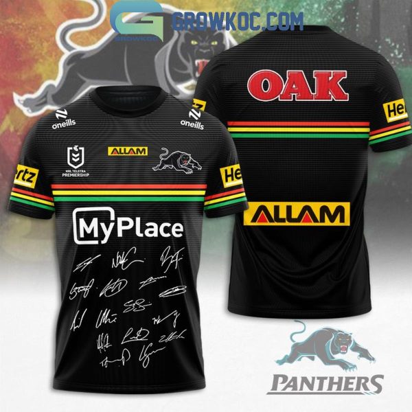 Penrith Panthers All Player Signatures 2024 Hoodie T-Shirt