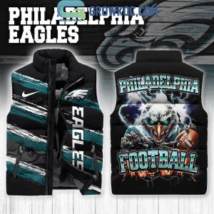 Philadelphia Eagles Football 2024 Sleeveless Puffer Jacket