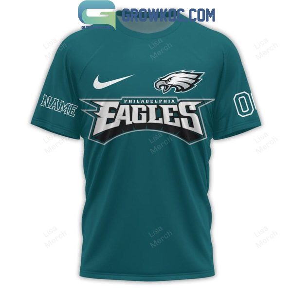 Philadelphia Eagles Go Birds Personalized Hoodie T-Shirt