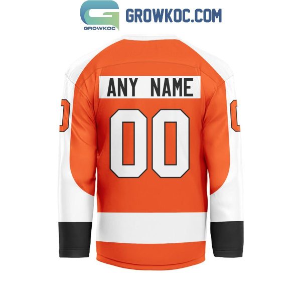 Philadelphia Flyers Be The Fighter 2024 Home Personalized Hockey Jersey