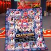 Baltimore Ravens 28th Anniversary 1996-2024 The Legend Fleece Blanket Quilt