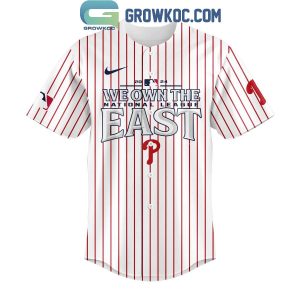 Philadelphia Phillies 2024 National League East Champions Baseball Jersey