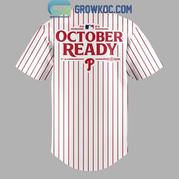 Philadelphia Phillies October Ready Postseason Locker Room Baseball Jersey