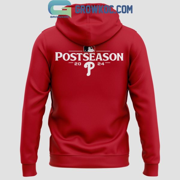 Philadelphia Phillies October Ready Postseason Locker Room Hoodie T-Shirt