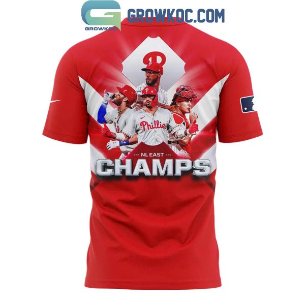 Philadelphia Phillies We Own East Champs 2024 National League Hoodie T-Shirt