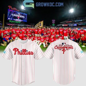 Philadelphia Phillies Your 2024 National League East Champions Baseball Jersey