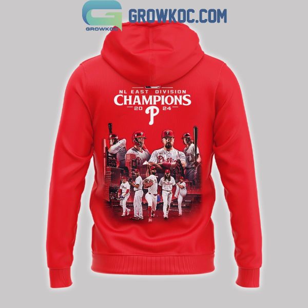 Philadelphia Phillies Your 2024 National League East Champions Hoodie T-Shirt